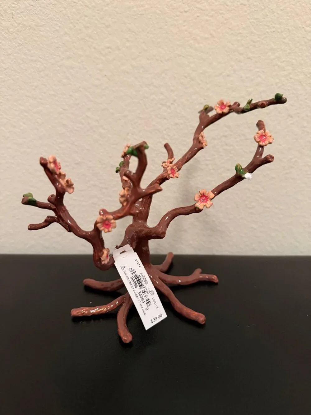 Lucky Brand Jewelry tree - glazed, flowers (NWT)